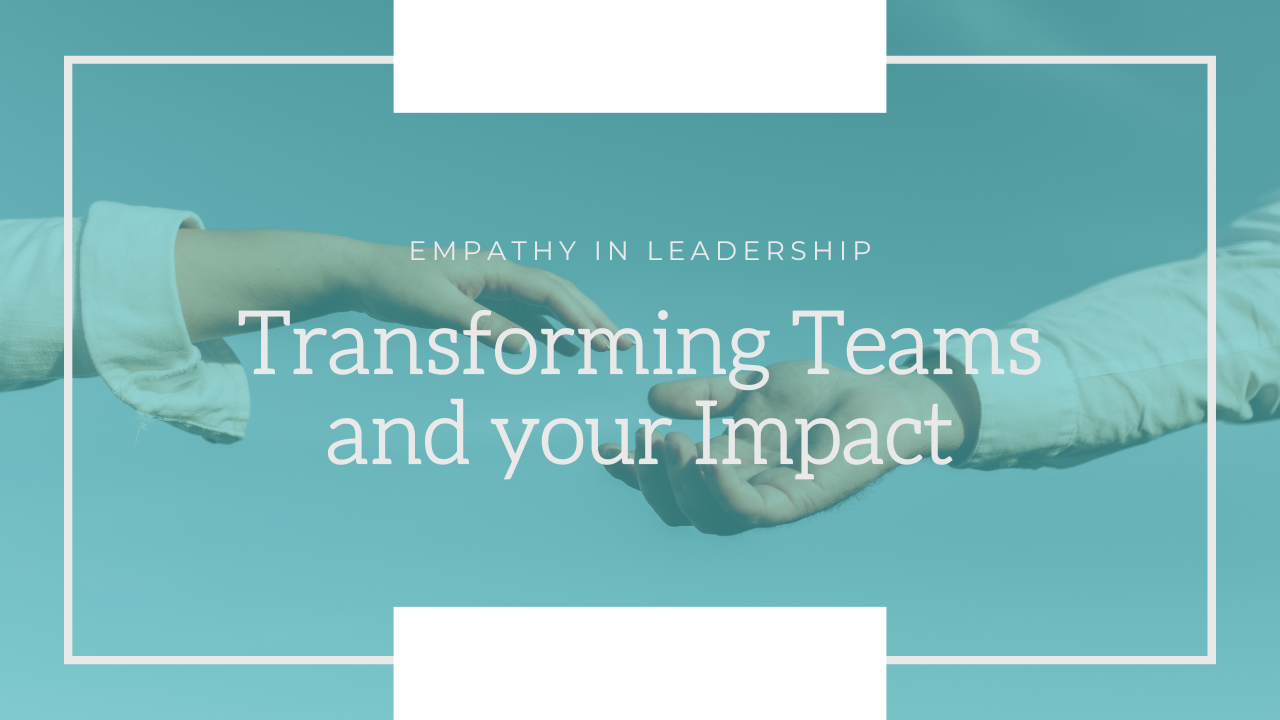 Transforming Teams and your Impact